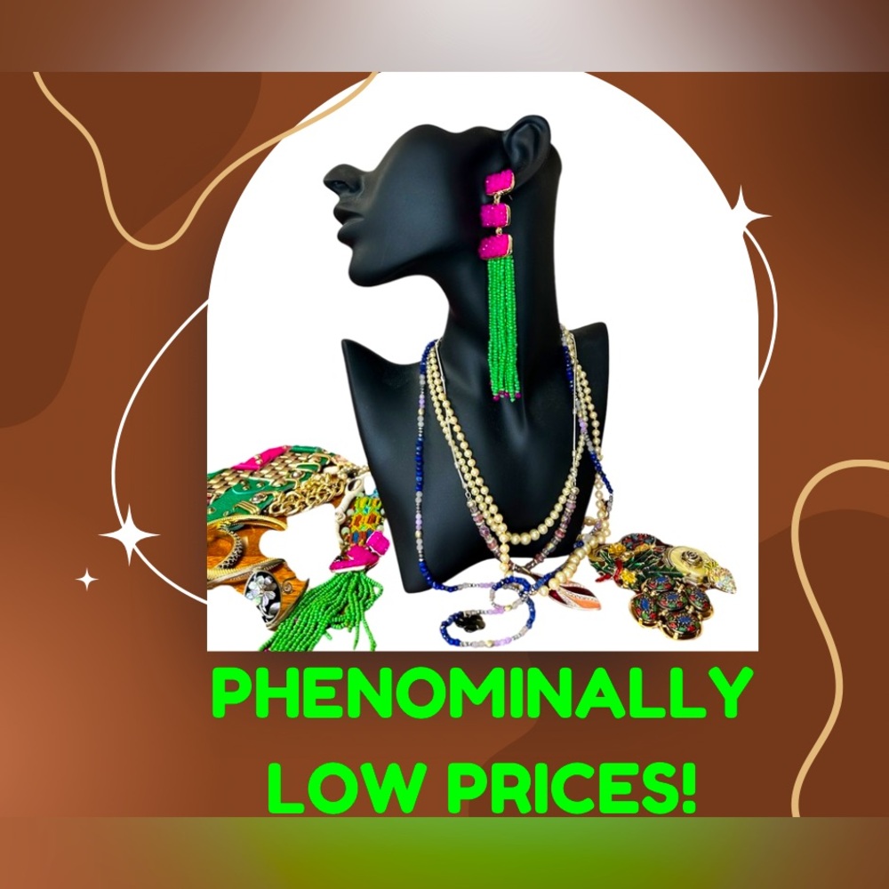 Name brand Fashion Jewelry, Vintage, Sterling and much more!
